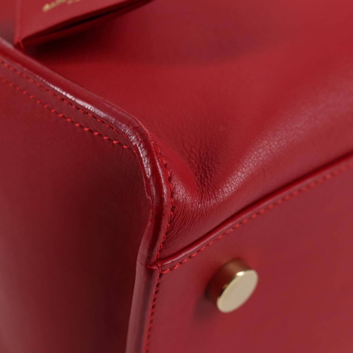 Saint Laurent Chyc, Red, Leather, handbag