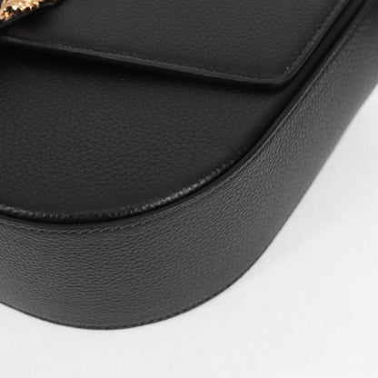 Versace Medusa, Black, Leather, shoulder