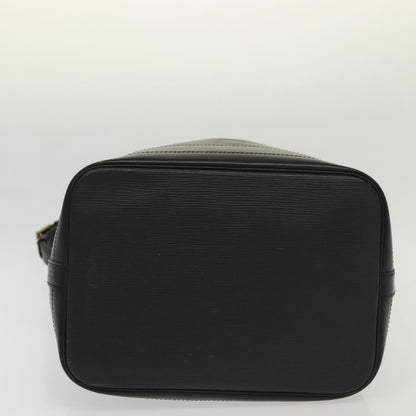 Louis Vuitton Noé, Black, Leather, shoulder