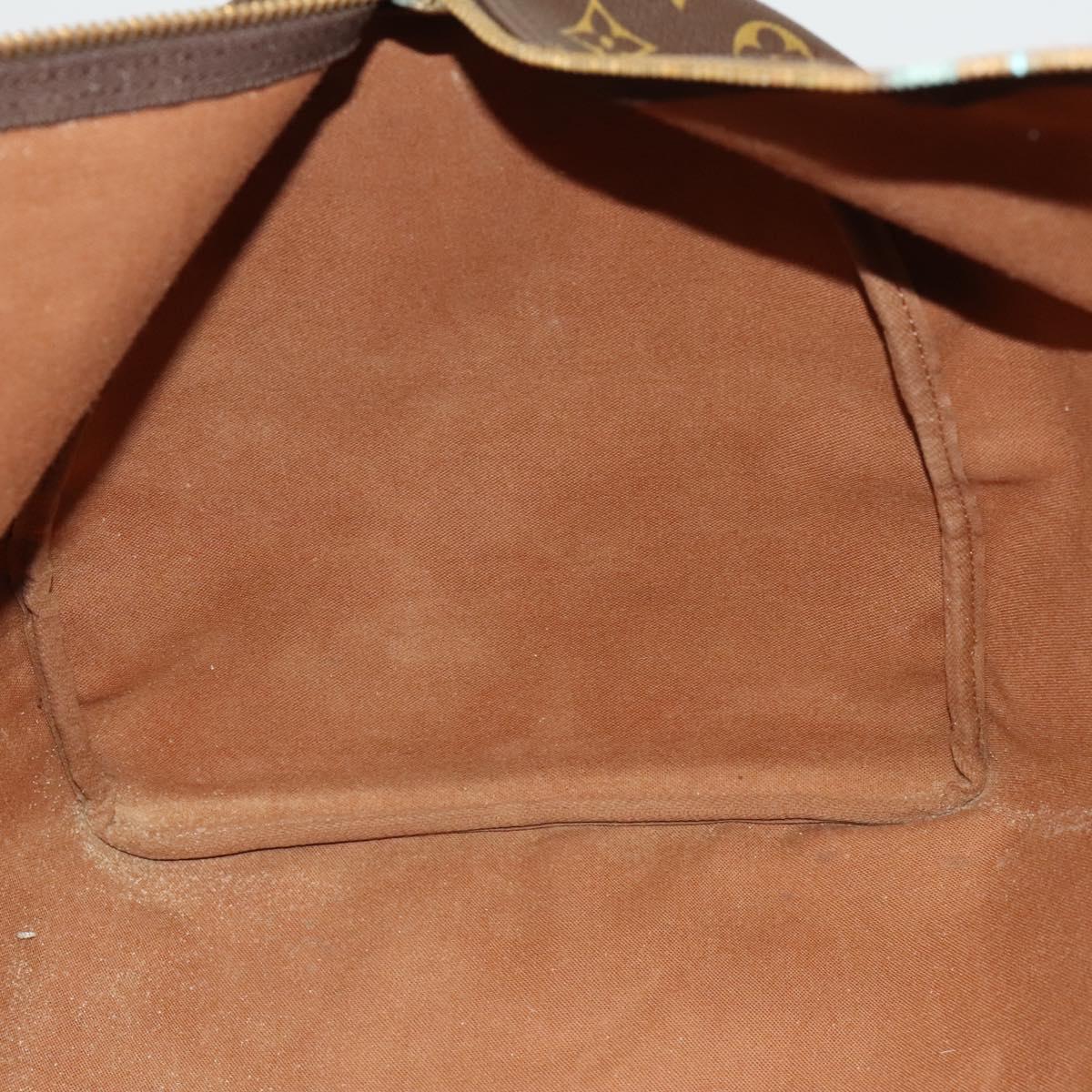 Louis Vuitton Keepall 60, Brown, Canvas, travel