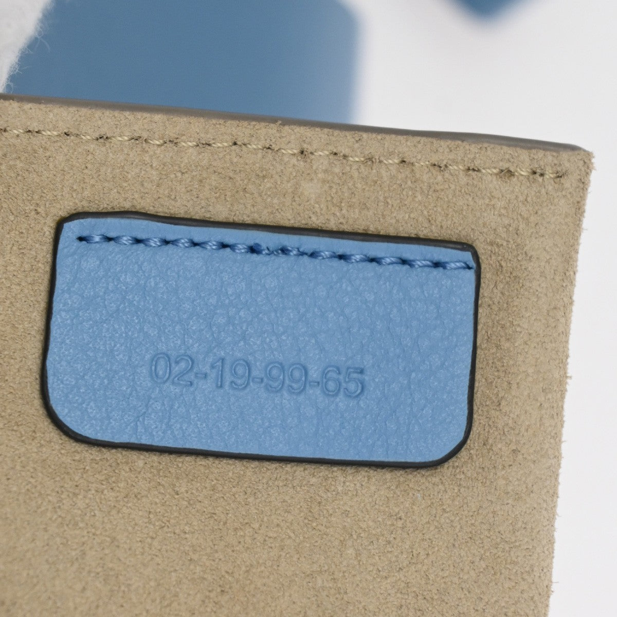 Chloe Faye Leather and Suede, Blue, Leather, Shoulder Bag