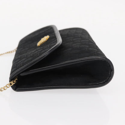 Christian Dior Vintage Trotter Shoulder Bag Canvas, BLACK, CANVAS, Shoulder bag