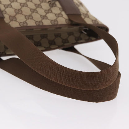 Gucci Convertible Zip GG Canvas, Beige, Canvas, Tote Bag
