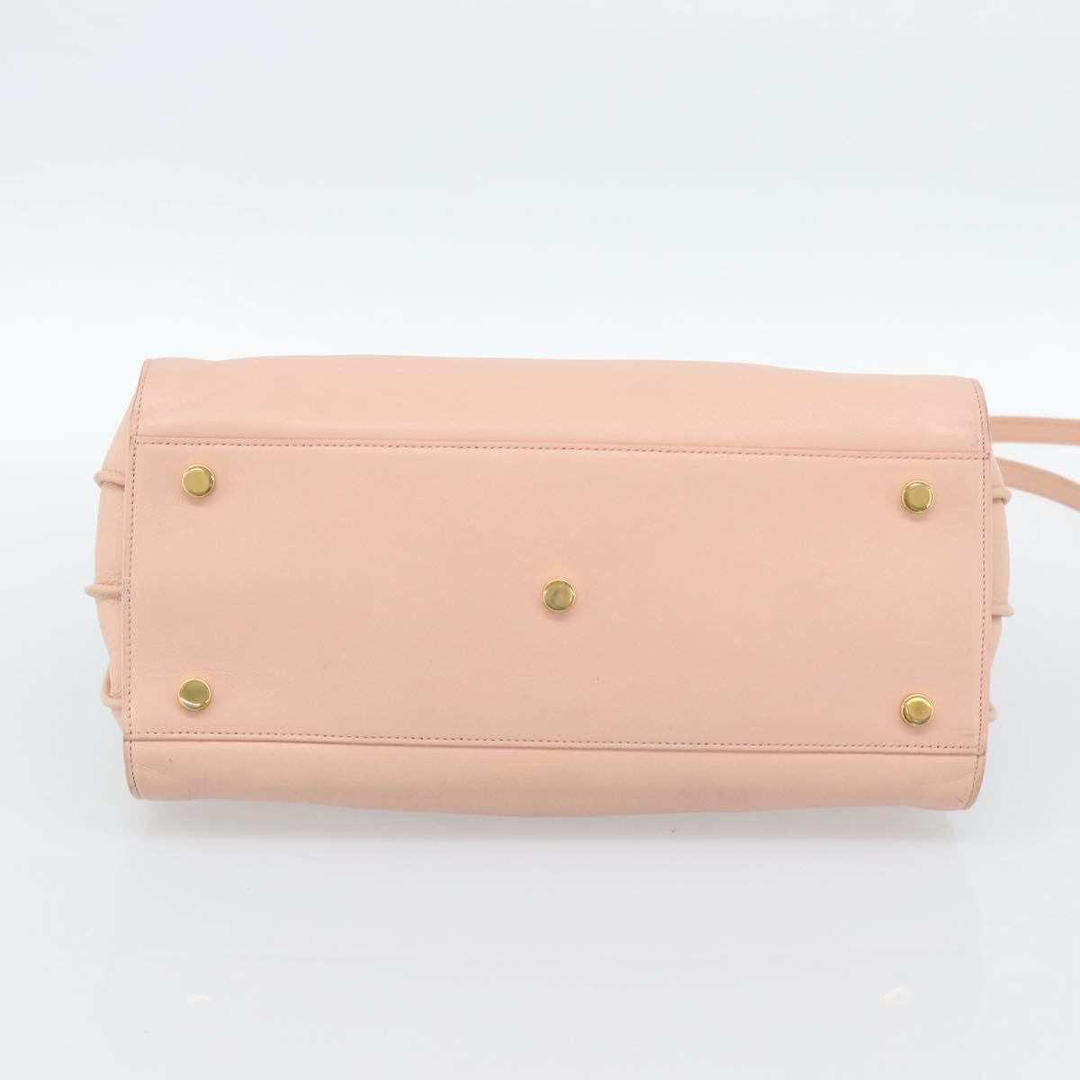 Saint Laurent Sac de Jour Leather, Pink, Leather, Handbag