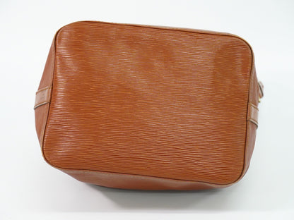 Louis Vuitton Petit Noe Epi Leather, Brown, Leather, Shoulder Bag