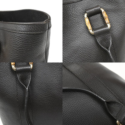 Gucci Bamboo Shopper Leather, Brown, Leather, Tote Bag