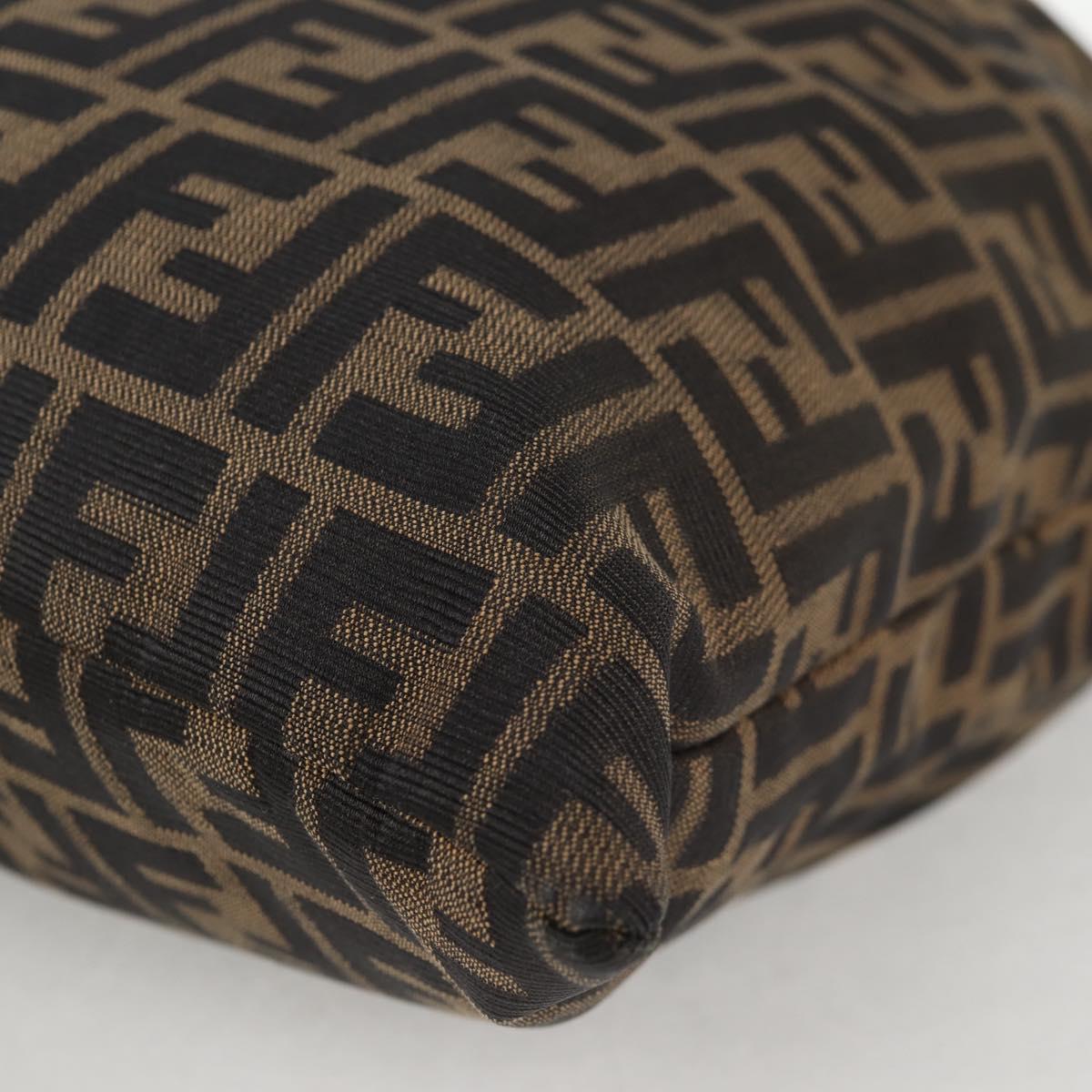 Fendi Zucca, Brown, Canvas, handbag