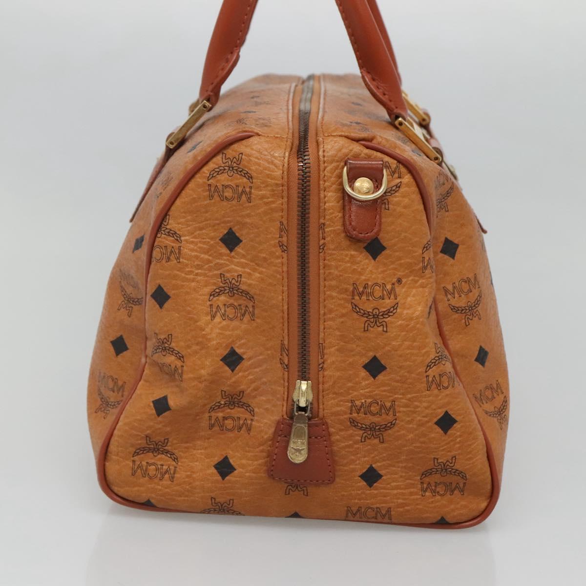 MCM Visetos, Brown, Canvas, travel