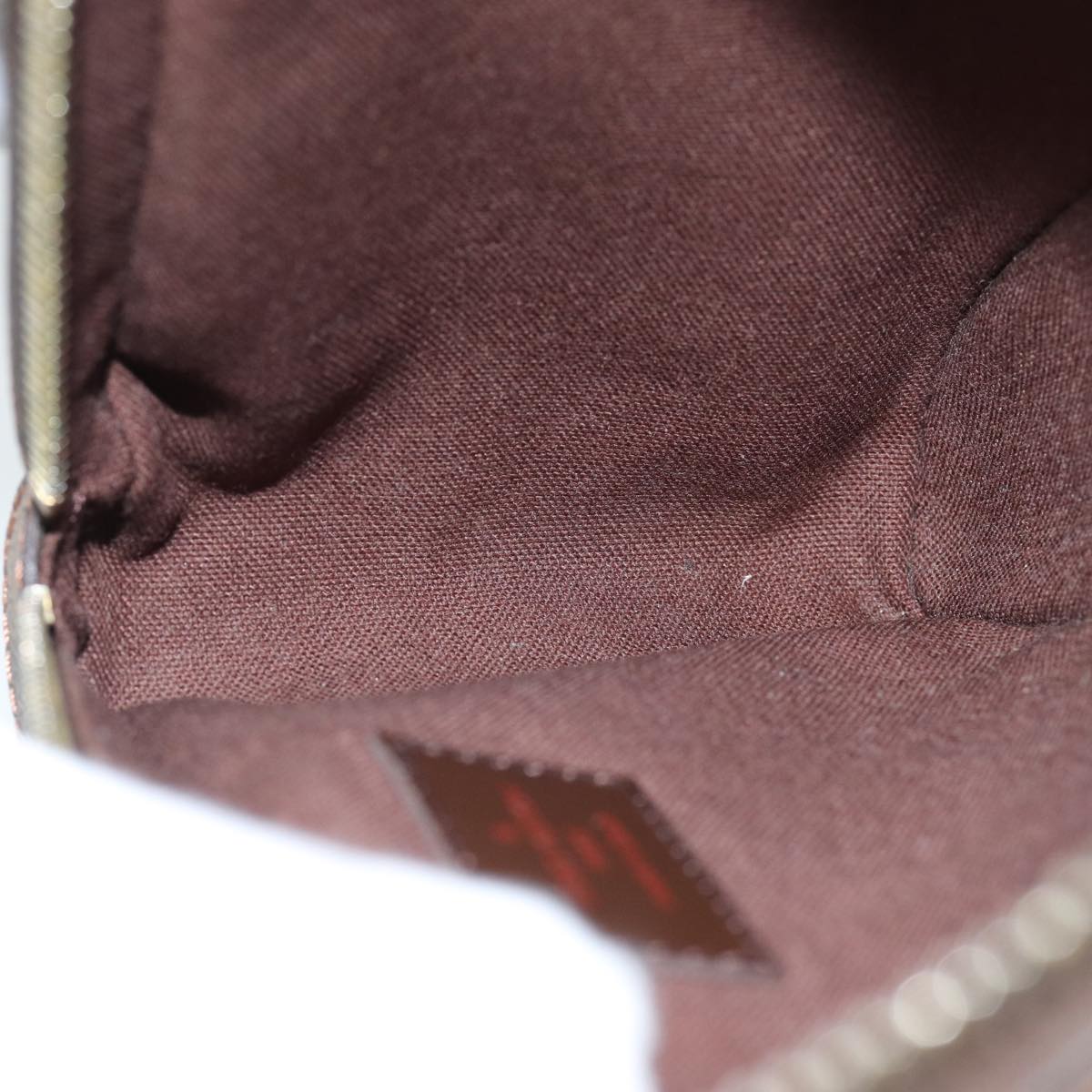 Louis Vuitton Geronimos, Brown, Canvas, shoulder