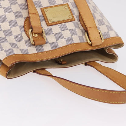 Louis Vuitton Hampstead Damier, Beige, Canvas, Handbag