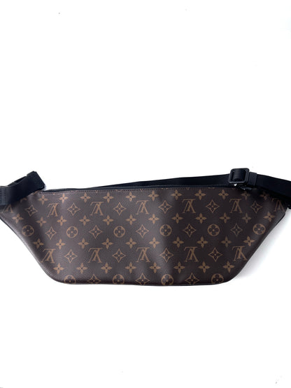 Louis Vuitton Christopher Bumbag Macassar Monogram Canvas, BROWN, CANVAS, Travel bag