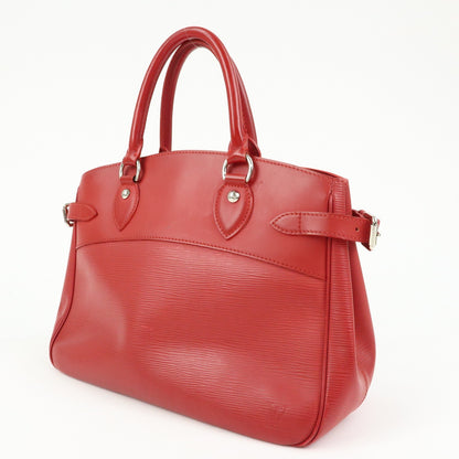 Louis Vuitton Passy Epi Leather, Red, Leather, Tote Bag