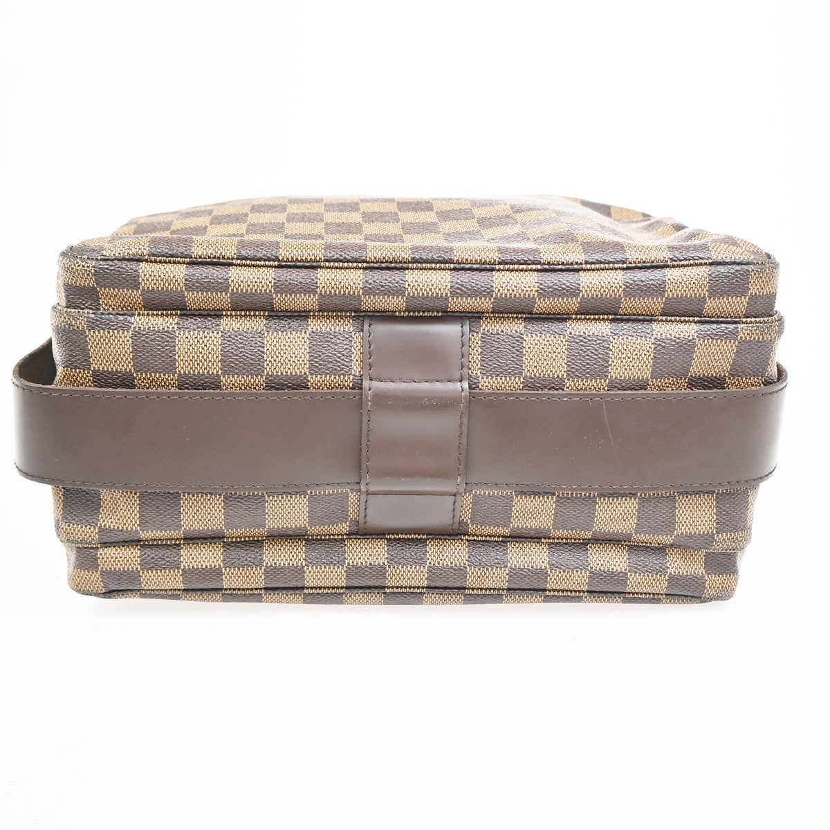 Louis Vuitton Naviglio Damier, Brown, Canvas, Shoulder Bag