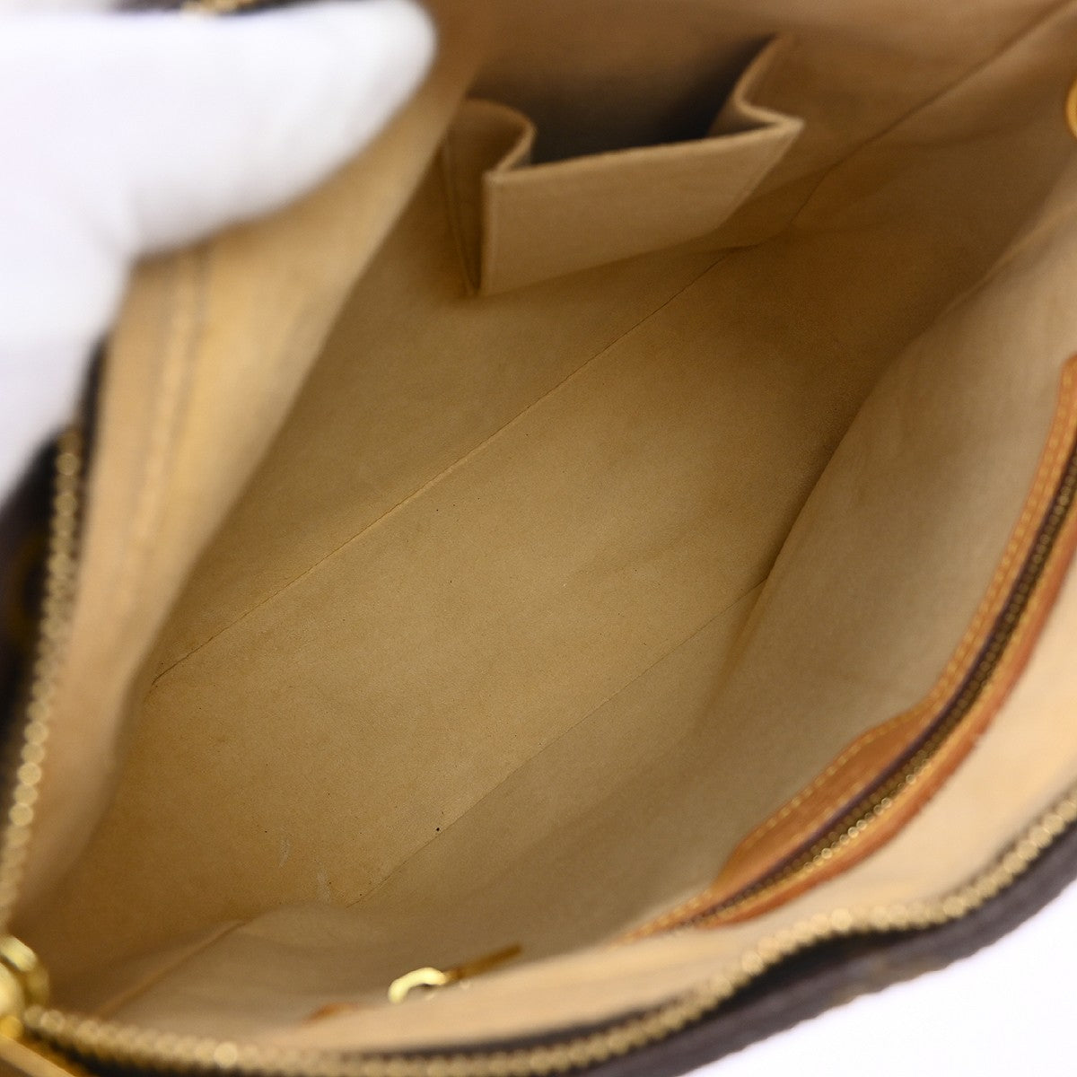 Louis Vuitton Looping Monogram Canvas, Brown, Canvas, Handbag