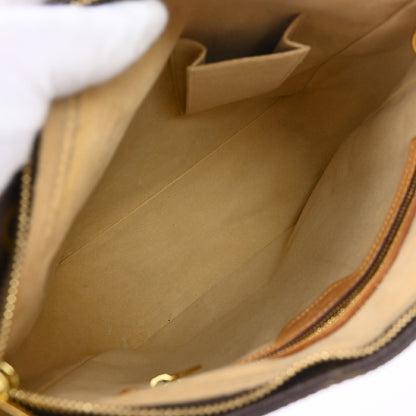 Louis Vuitton Looping Monogram Canvas, Brown, Canvas, Handbag