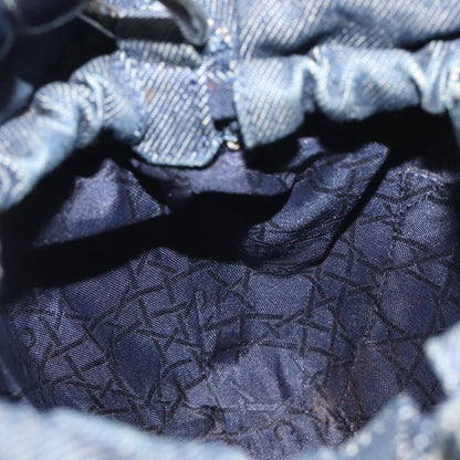 Dior Maris Pearl, Blue, Canvas, handbag