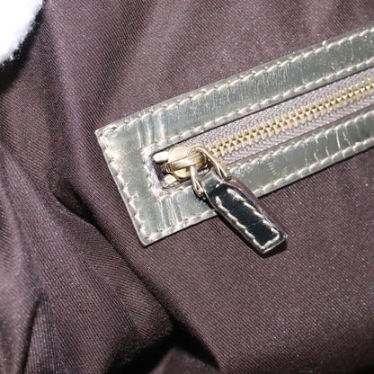 Gucci Bamboo, Beige, Canvas, handbag