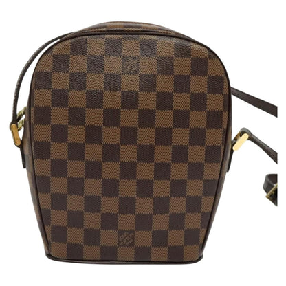 Louis Vuitton Ipanema, Brown, Canvas, shoulder