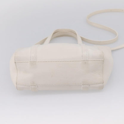 Balenciaga Everyday Leather, White, Leather, Tote Bag