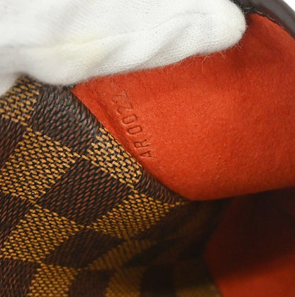 Louis Vuitton Sarria Damier, Brown, Canvas, Handbag