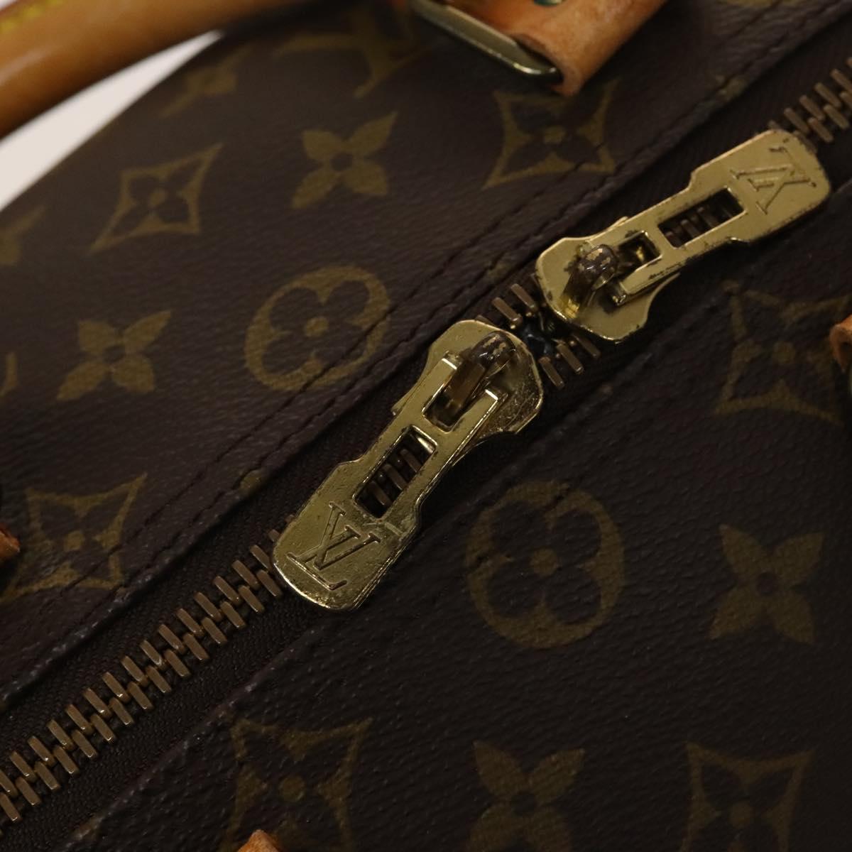 Louis Vuitton Keepall 45, Brown, Canvas, travel