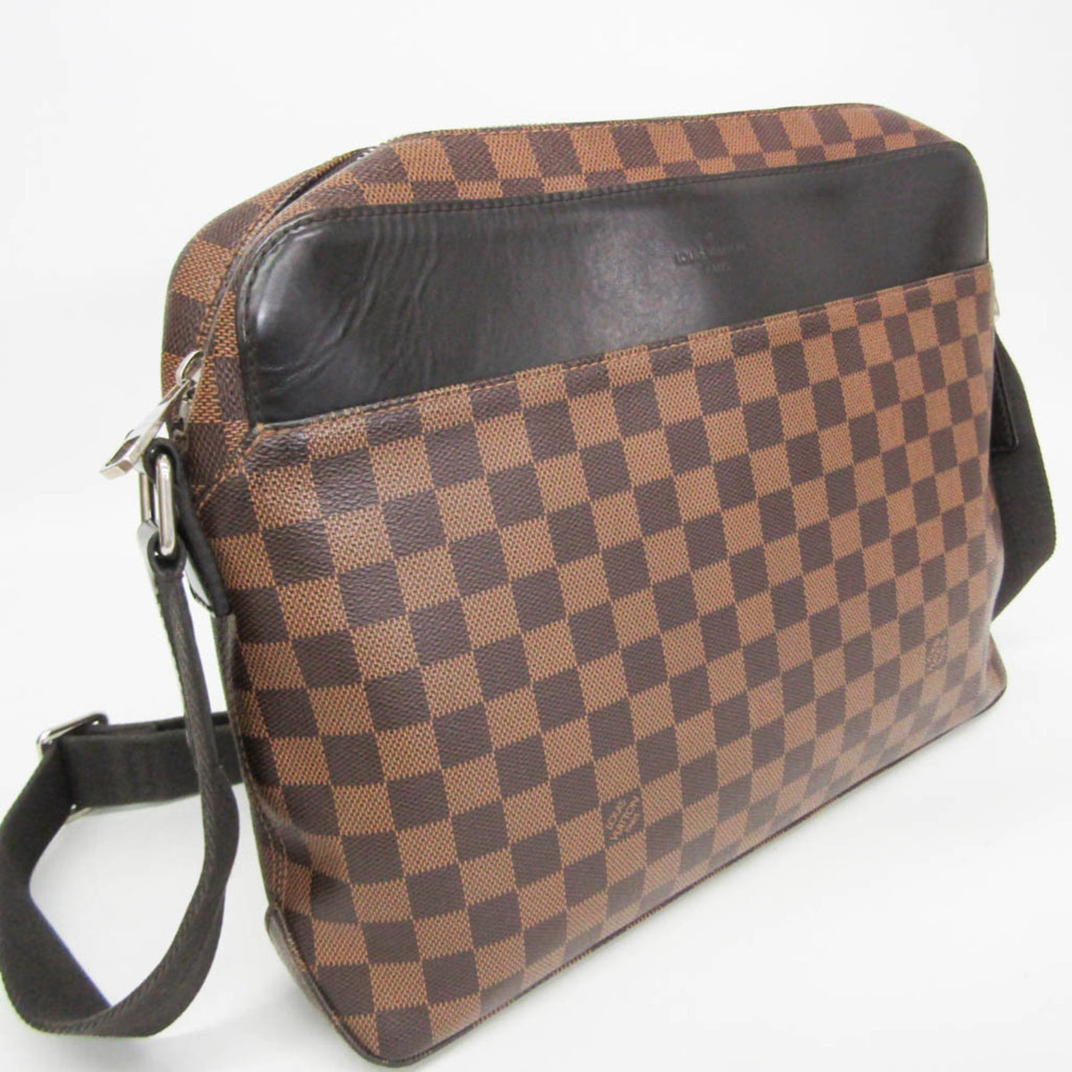 Louis Vuitton Jake Messenger Damier, Brown, Canvas, Handbag