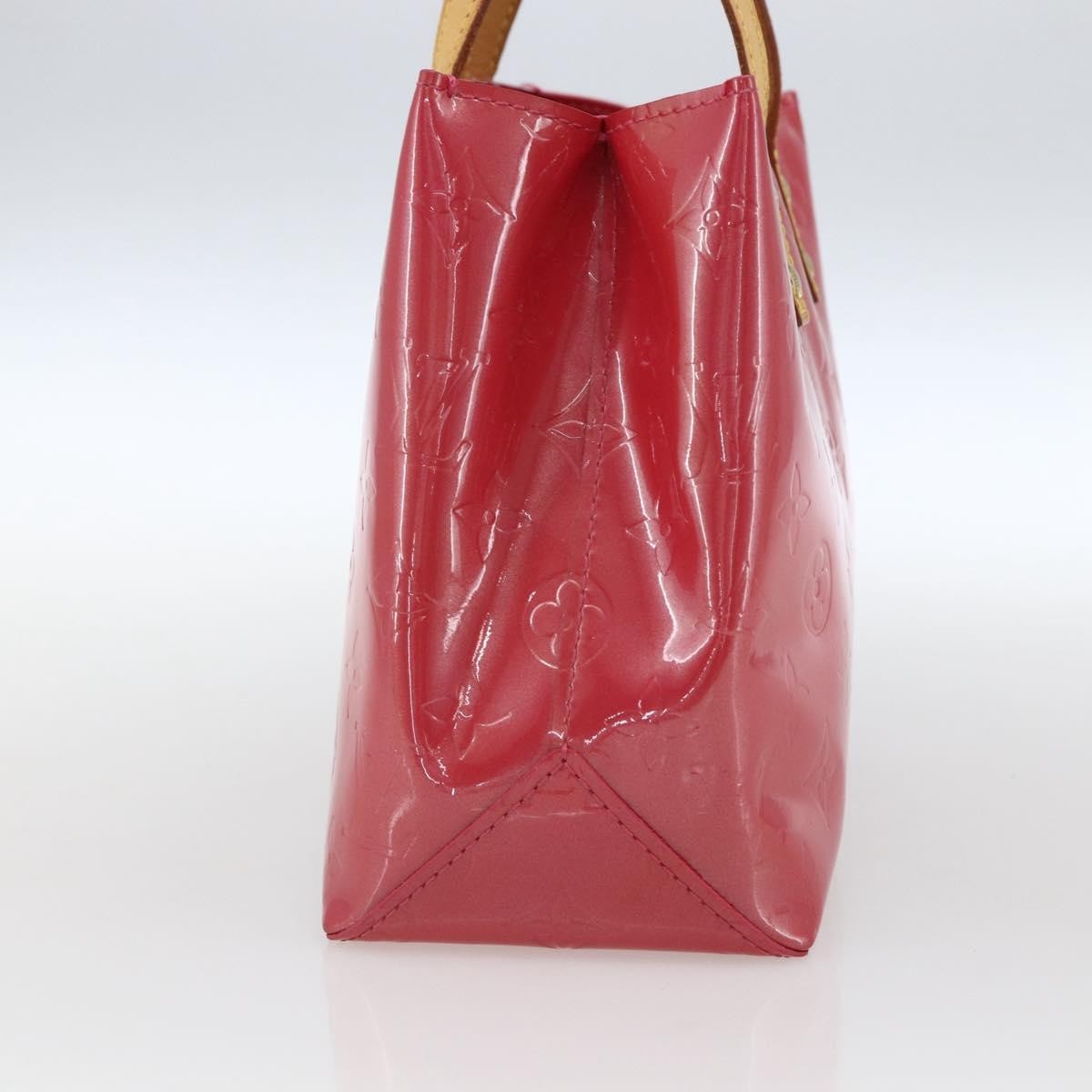 Louis Vuitton Reade Monogram Vernis, Pink, Patent Leather, Handbag