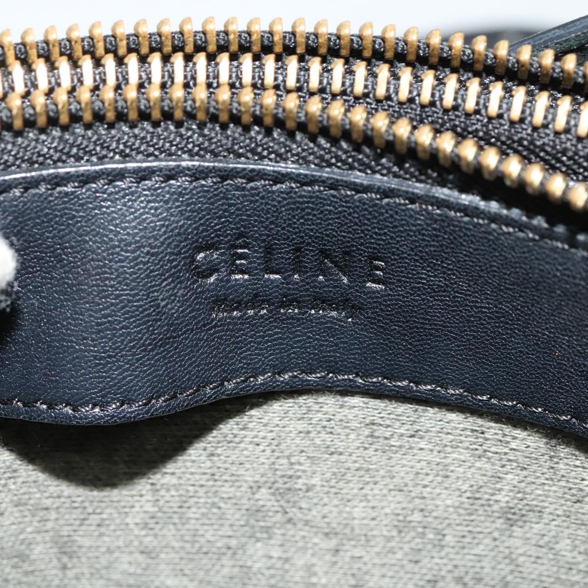 Céline Trio, Black, Leather, shoulder