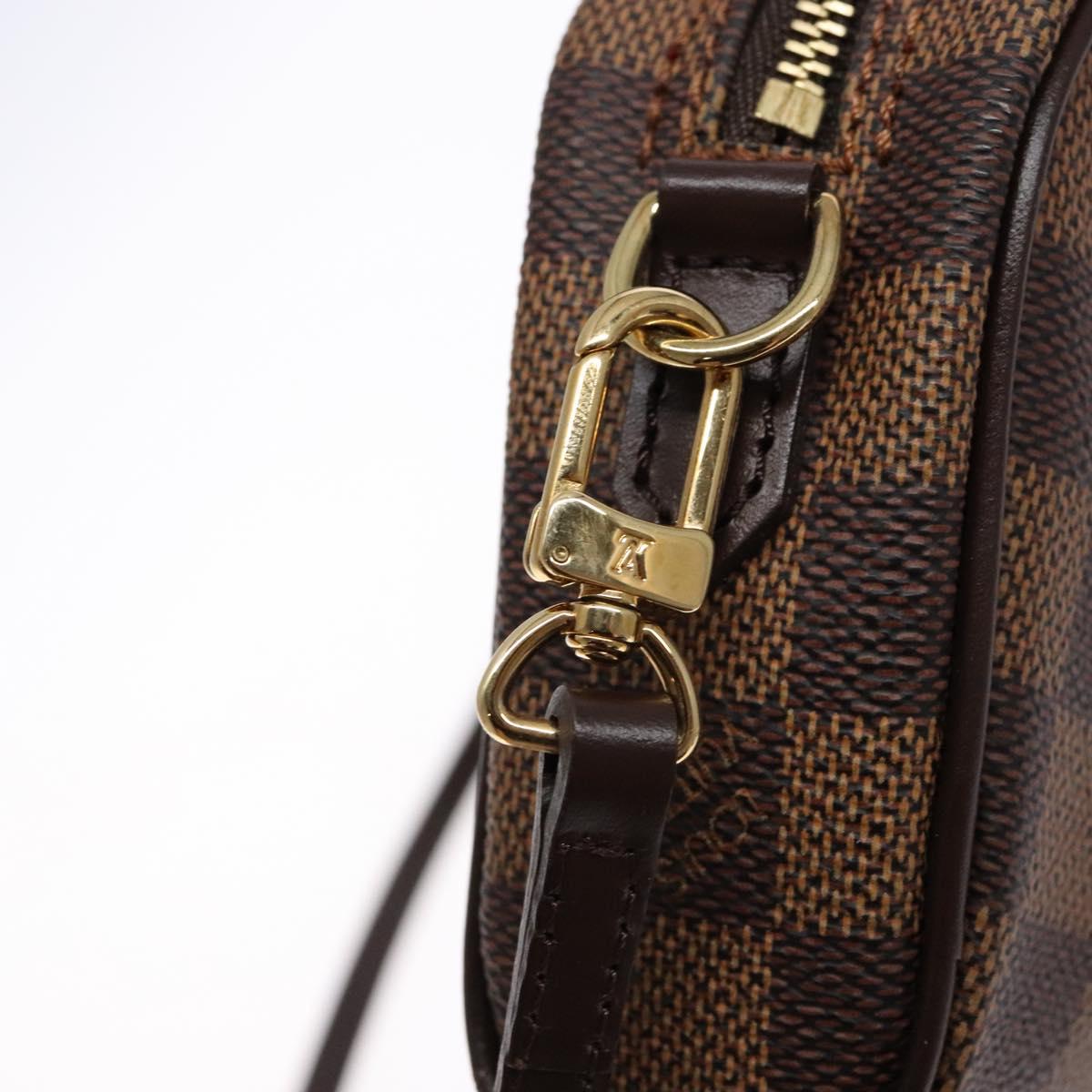 Louis Vuitton Ipanema, Brown, Canvas, shoulder