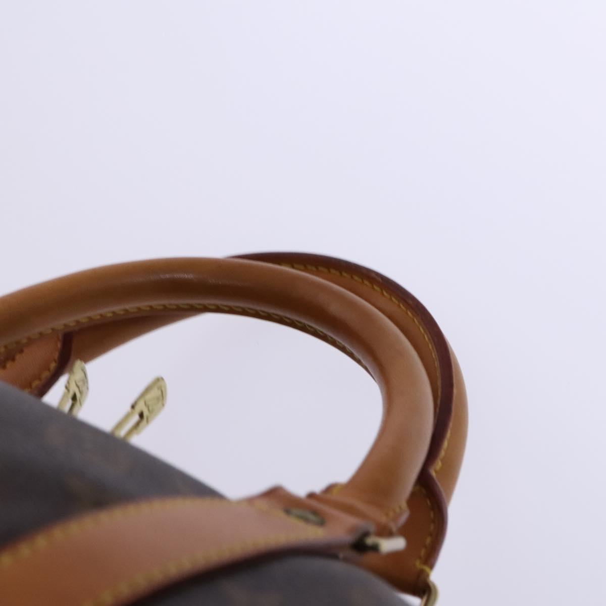 Louis Vuitton Keepall 60, Brown, Canvas, travel