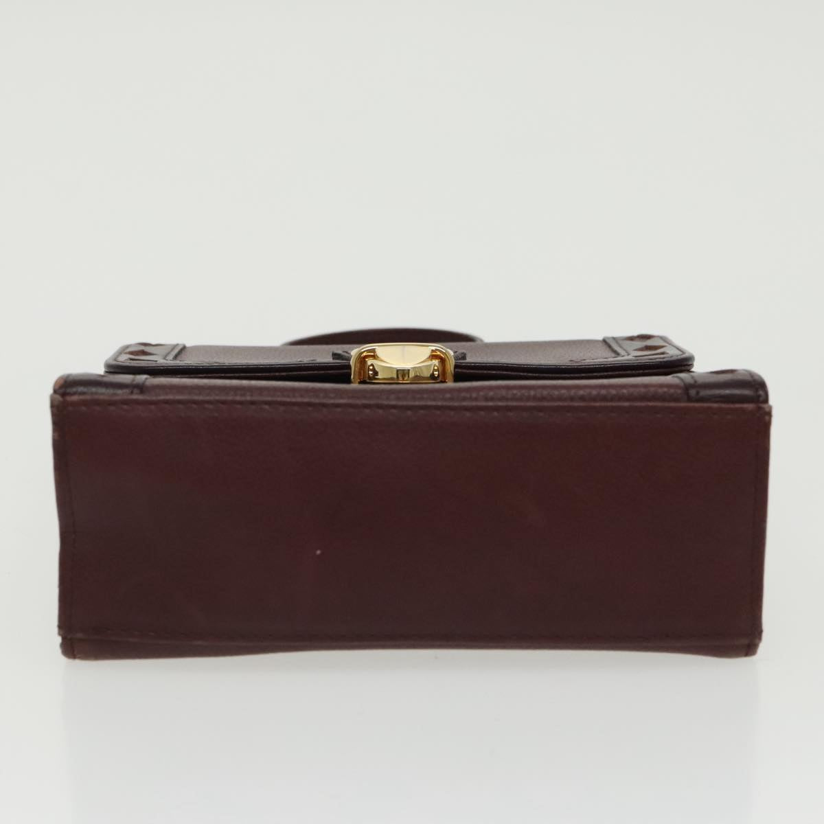 Saint Laurent, Burgundy, Leather, handbag