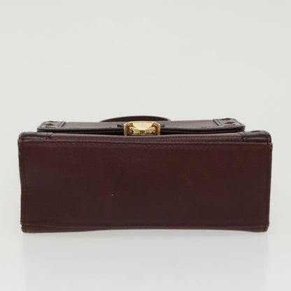 Saint Laurent, Burgundy, Leather, handbag