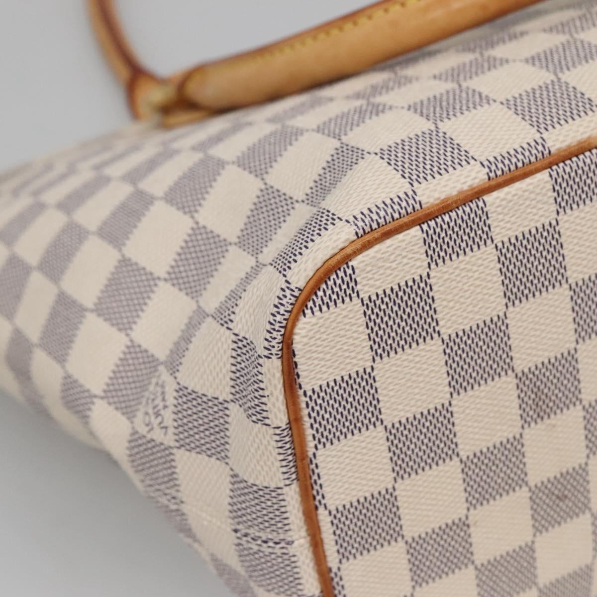 Louis Vuitton Saleya, White, Canvas, tote