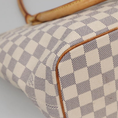 Louis Vuitton Saleya, White, Canvas, tote