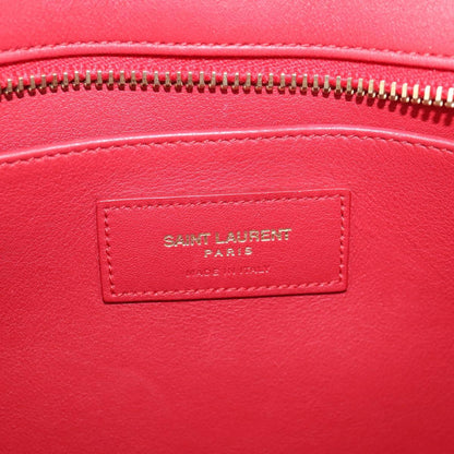 Saint Laurent Chyc, Red, Leather, handbag