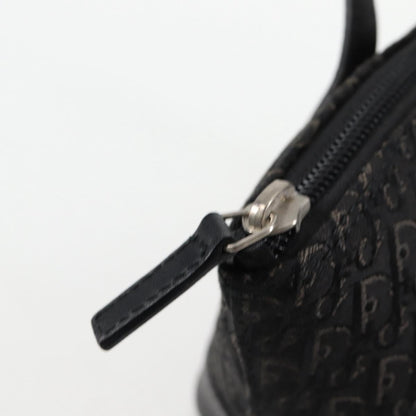 Dior Diorissimo, Black, "CANVAS, LEATHER", handbag