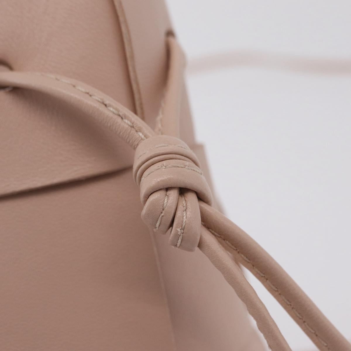 Bottega Veneta Cassette Bucket Maxi Intrecciato Leather, Pink, Leather, Handbag