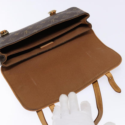 Louis Vuitton Marelle, Brown, Canvas, shoulder