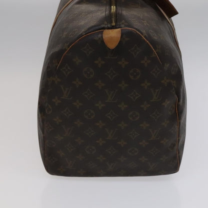 Louis Vuitton Keepall 60, Brown, Canvas, travel