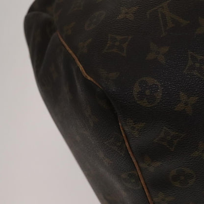Louis Vuitton Keepall 60, Brown, Canvas, travel
