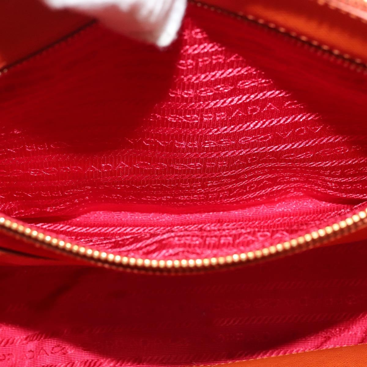 Prada Galleria, Orange, Leather, handbag