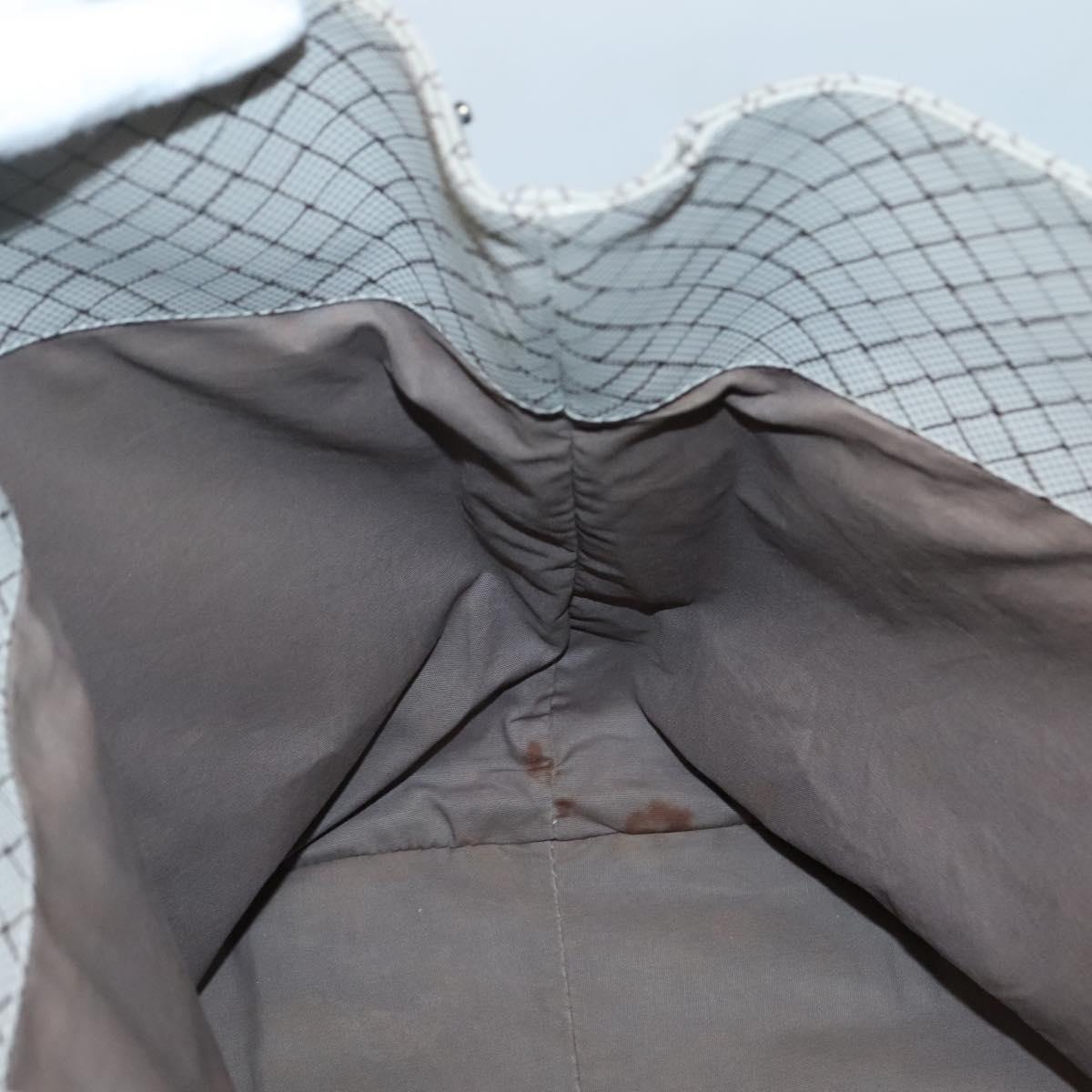 Bottega Veneta Marco polo, Grey, Canvas, tote