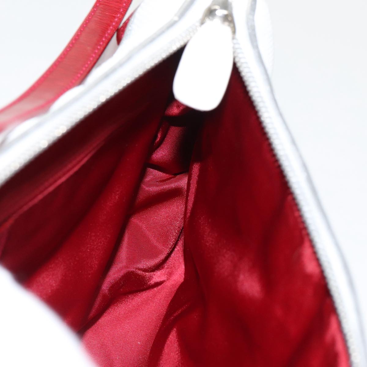 Dior Cadillac, White, Leather, shoulder
