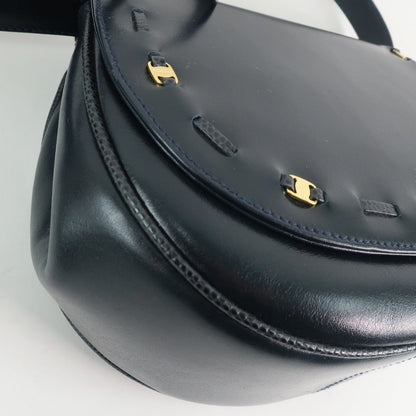 Salvatore Ferragamo Vara, Black, Leather, shoulder