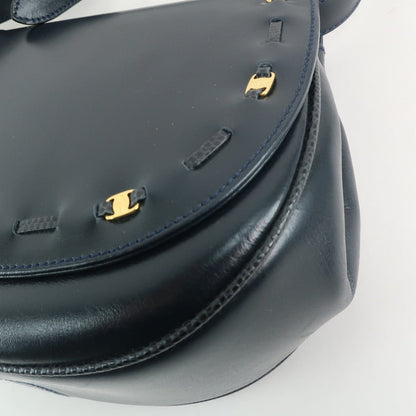 Salvatore Ferragamo Vara, Black, Leather, shoulder