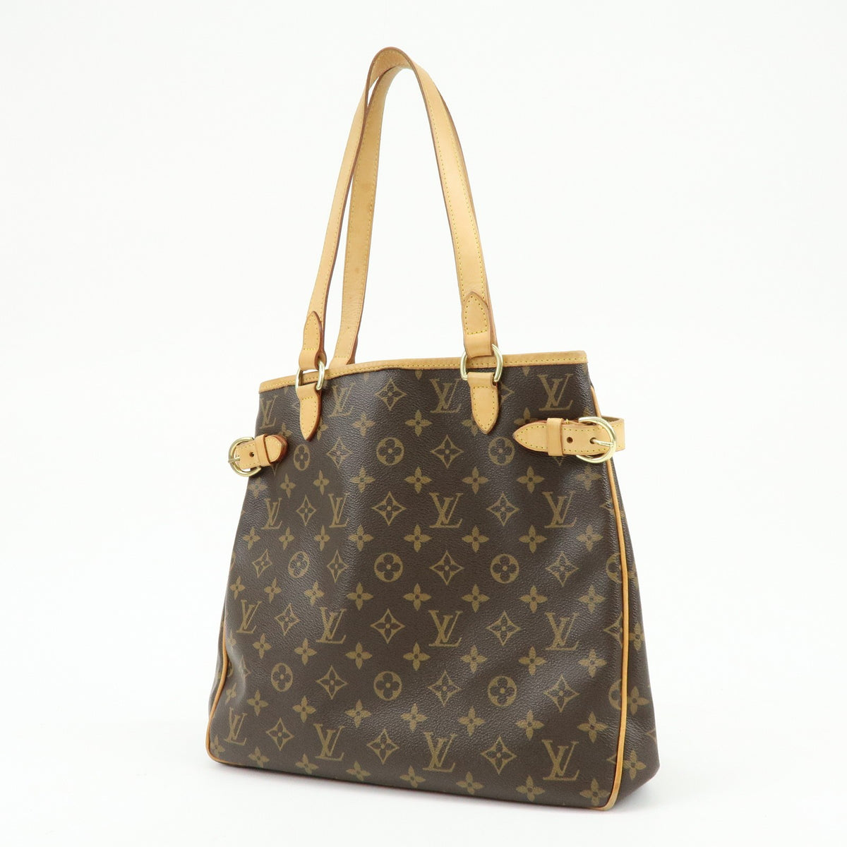 Louis Vuitton Batignolles Monogram Canvas, Brown, Canvas, Tote Bag