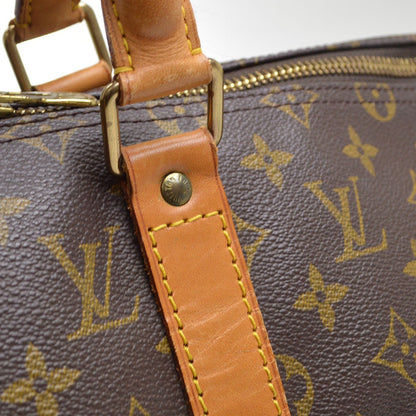 Louis Vuitton Keepall Monogram Canvas, Brown, Canvas, Travel Bag
