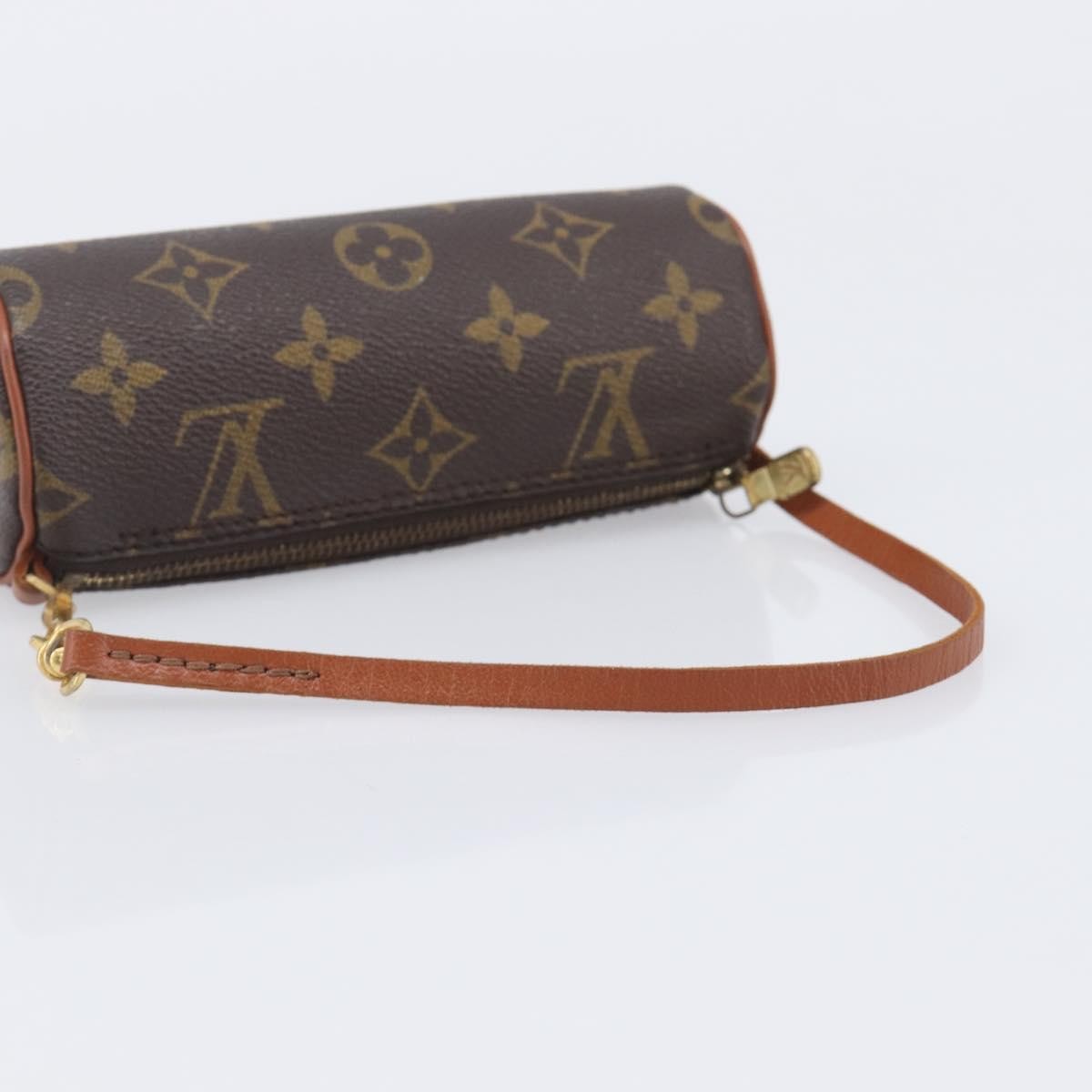 Louis Vuitton Papillon Pochette Monogram Canvas, Brown, Canvas, Clutch