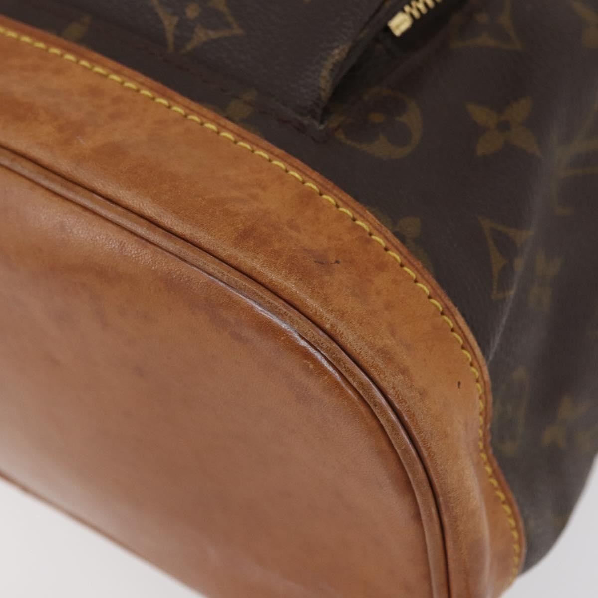 Louis Vuitton Vintage Montsouris Monogram Canvas, Brown, Canvas, Backpack