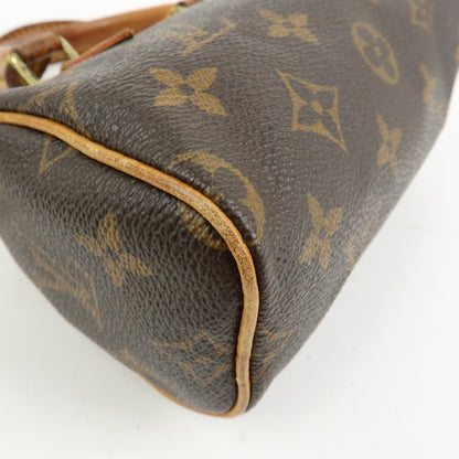 Louis Vuitton Speedy Mini HL Monogram Canvas, Brown, Canvas, Handbag